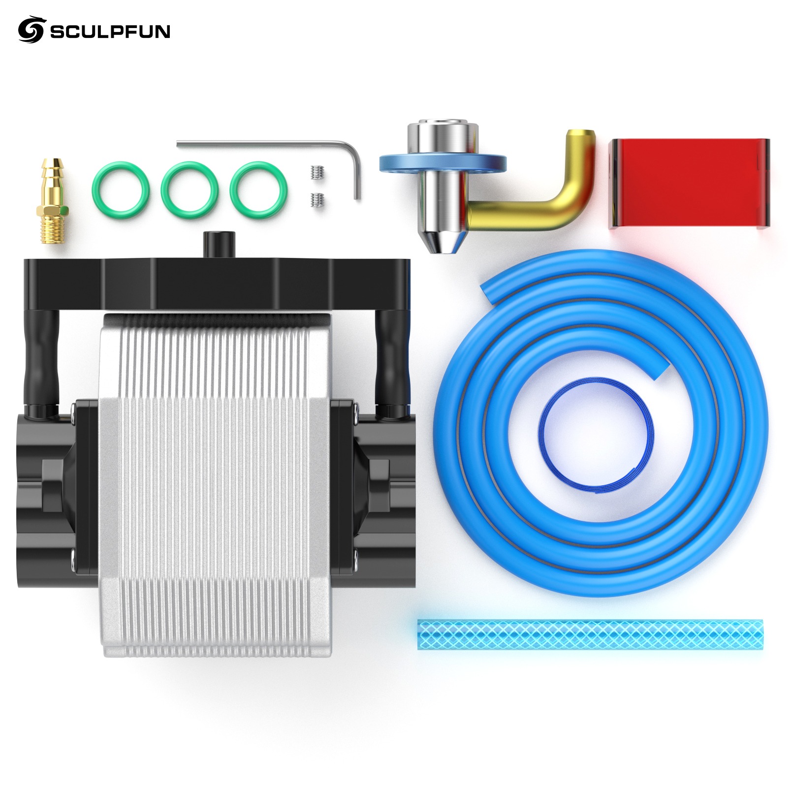 Industrial Laser Marker - SCULPFUN Laser Engraver Air Assist Nozzle