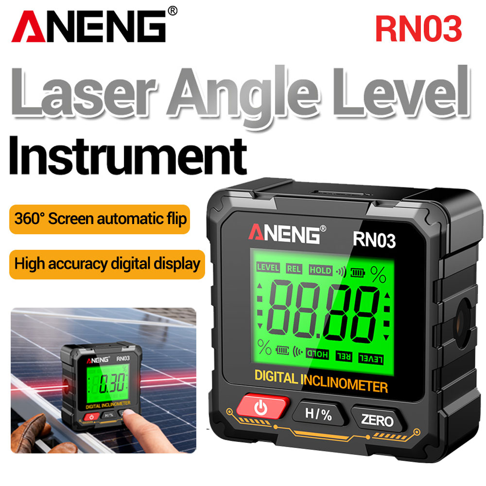 Industrial Laser Alignment - Laser Digital Protractor Inclinometer Laser Level