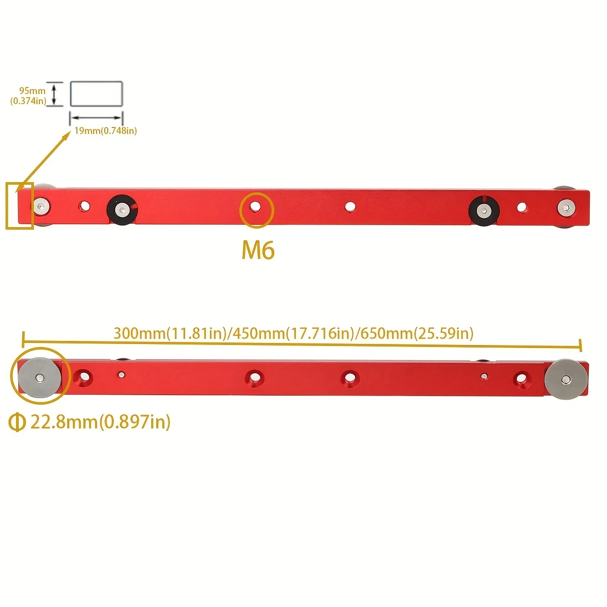 1Pc T-tracks Slot Miter Bar Sl - Aluminum T-Slot Profile 评论和价格