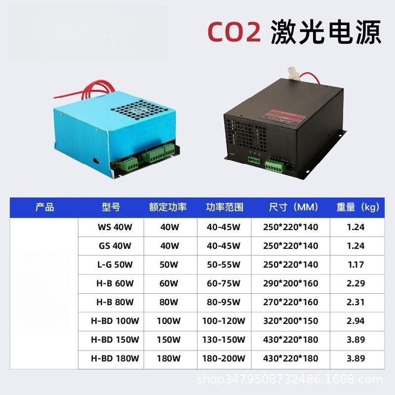 CO2 Laser Tube Power Supply 60 - Laser Tube Replacement 评论和价格