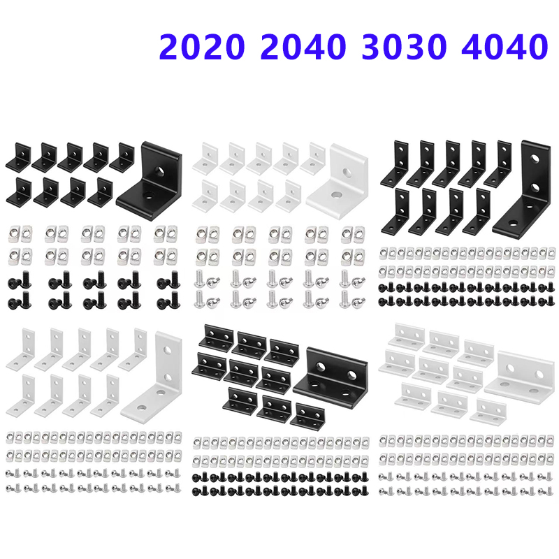 10pcs 2020 2040 3030 4040 Corn - Aluminum T-Slot Profile 评论和价格