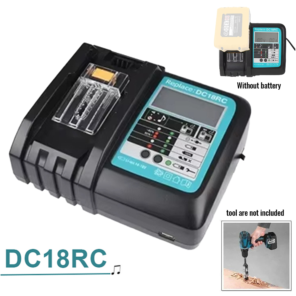 DC18RC Li-ion Battery 3A Charg - Makita Drill Hp1640 评论和价格