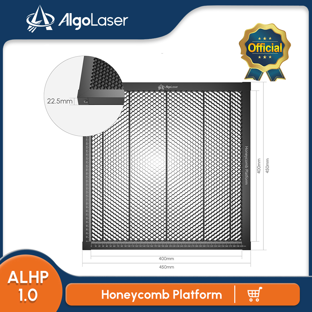 AlgoLaser 40x40cm Steel Honeyc - Industrial Laser Cutter 评论和价格