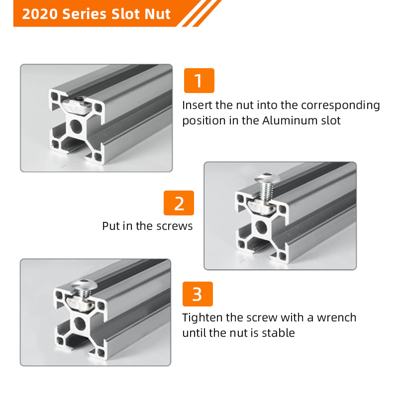 T-Nuts Screws Kit T Track Nut  - Aluminum T-Slot Profile 评论和价格