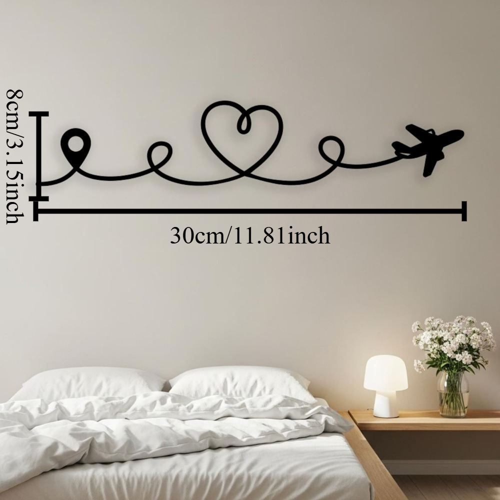 Flat Travel Metal Wall Art, La - Industrial Laser Cutter 评论和价格