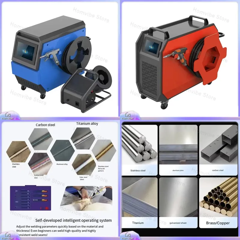 Four-in-One Air-Cooled Laser W - Industrial Handheld Laser Welding Machine 评论和价格