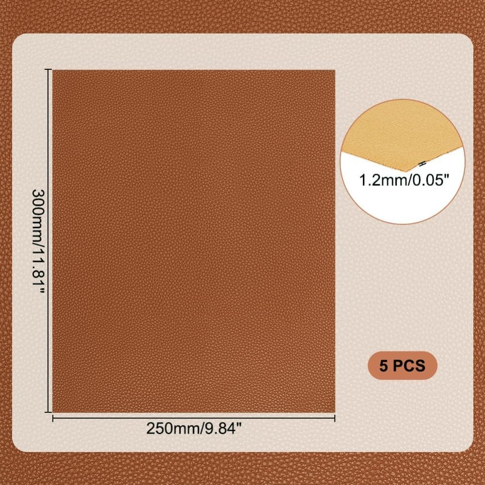 5 Pcs Laserable Leather Sheets - Industrial Laser Marker 评论和价格