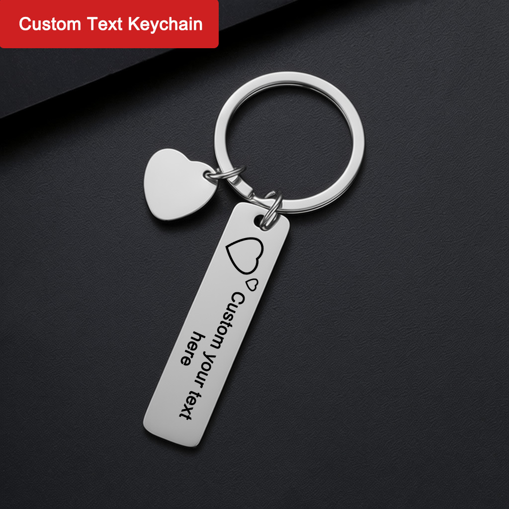 Custom Text Keychain Personali - Industrial Laser Marker 评论和价格