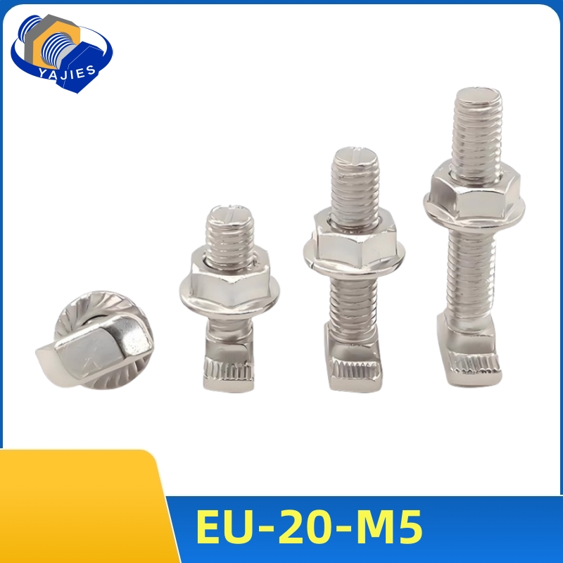 10Sets M5 T Bolt Screw and Hex - Aluminum T-Slot Profile 评论和价格