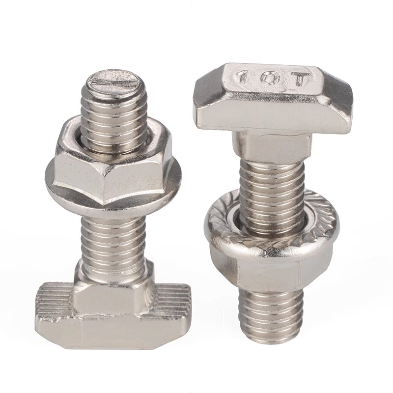10Sets M5 T Bolt Screw and Hex - Aluminum T-Slot Profile 评论和价格