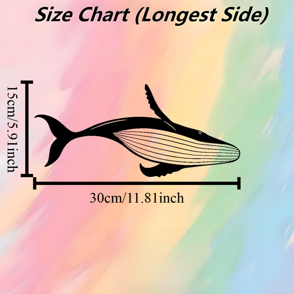 Majestic Whale Metal Wall Art  - Industrial Laser Cutter 评论和价格