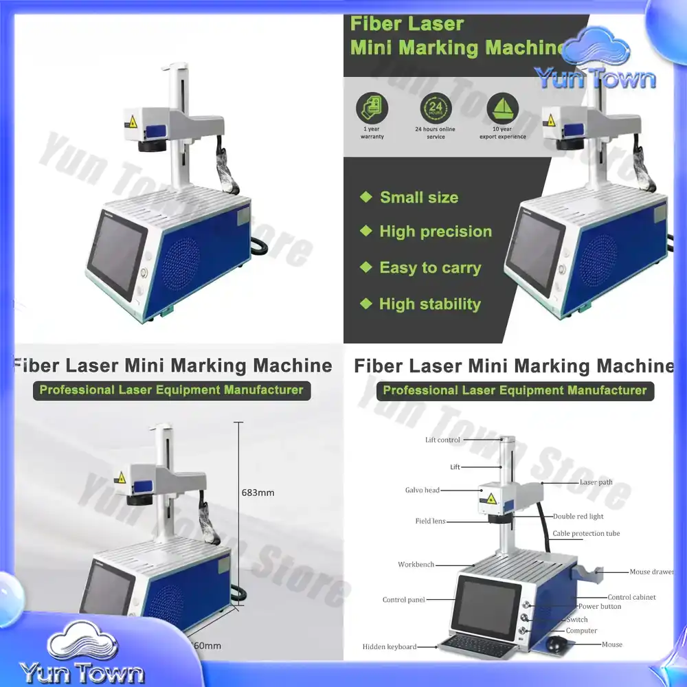 Fiber Laser Marking Machine 10 - Industrial Laser Marking 评论和价格