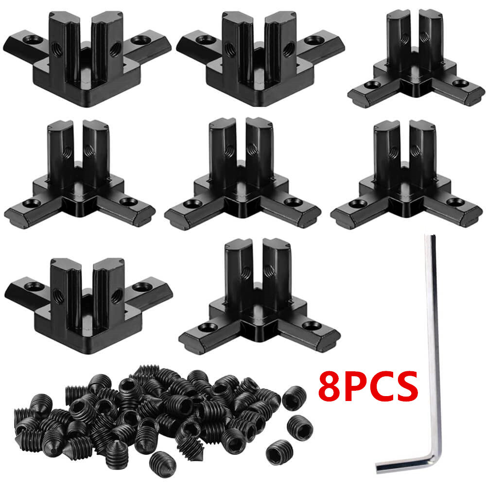 8Pcs Aluminum Profile 90 Degre - Aluminum T-Slot Profile 评论和价格