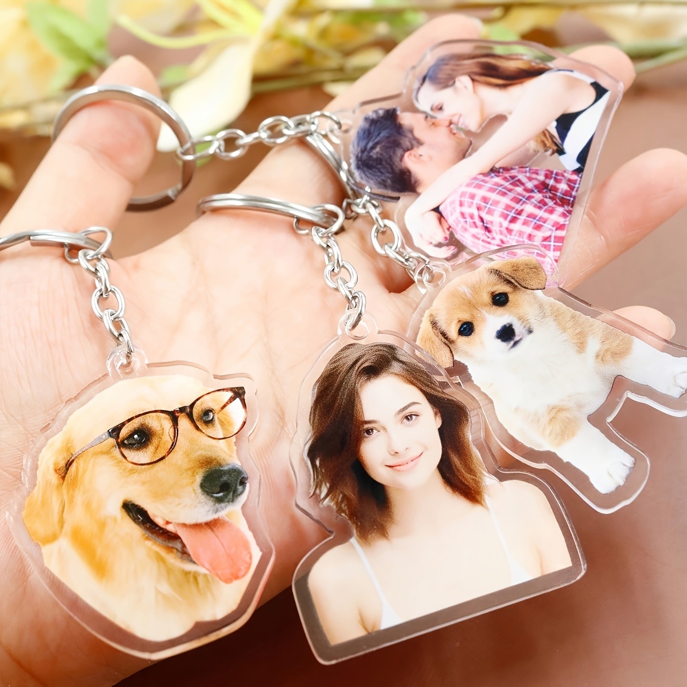 1 Custom Photo Acrylic Keychai - Industrial Laser Marker 评论和价格