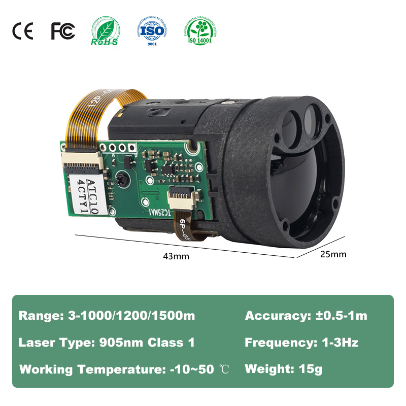 Light Weight 1000m Night Visio - Industrial Laser Measuring Device 评论和价格